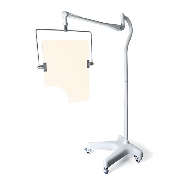 Complete Medical Australasia - Products - Lead Screens Protection - Round Arm Overhead Lead Acrylic Barrier