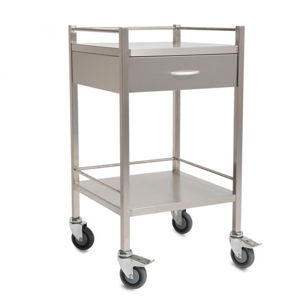 Complete Medical Australasia - Products - Medical Carts - SQ Series Dressing Trolley 1 Drawer