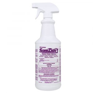 Complete Medical Australasia - Products - Lab Supply Safetec - SaniZide Pro 1 32 oz Spray