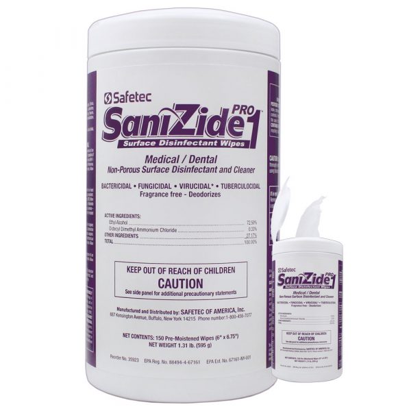 Complete Medical Australasia - Products - Lab Supply Safetec - SaniZide Pro 1 Canister
