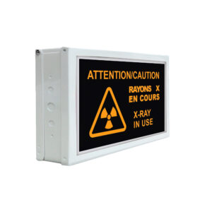 Complete Medical Australasia - Products - Warning Signs - Attention Caution X-Ray In Use side view