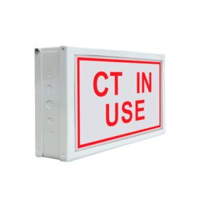 Complete Medical Australasia - Products - Warning Signs - CT In Use side view