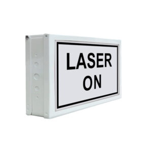 Complete Medical Australasia - Products - Warning Signs - Laser On side view