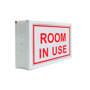 Complete Medical Australasia - Products - Warning Signs - Room In Use side view